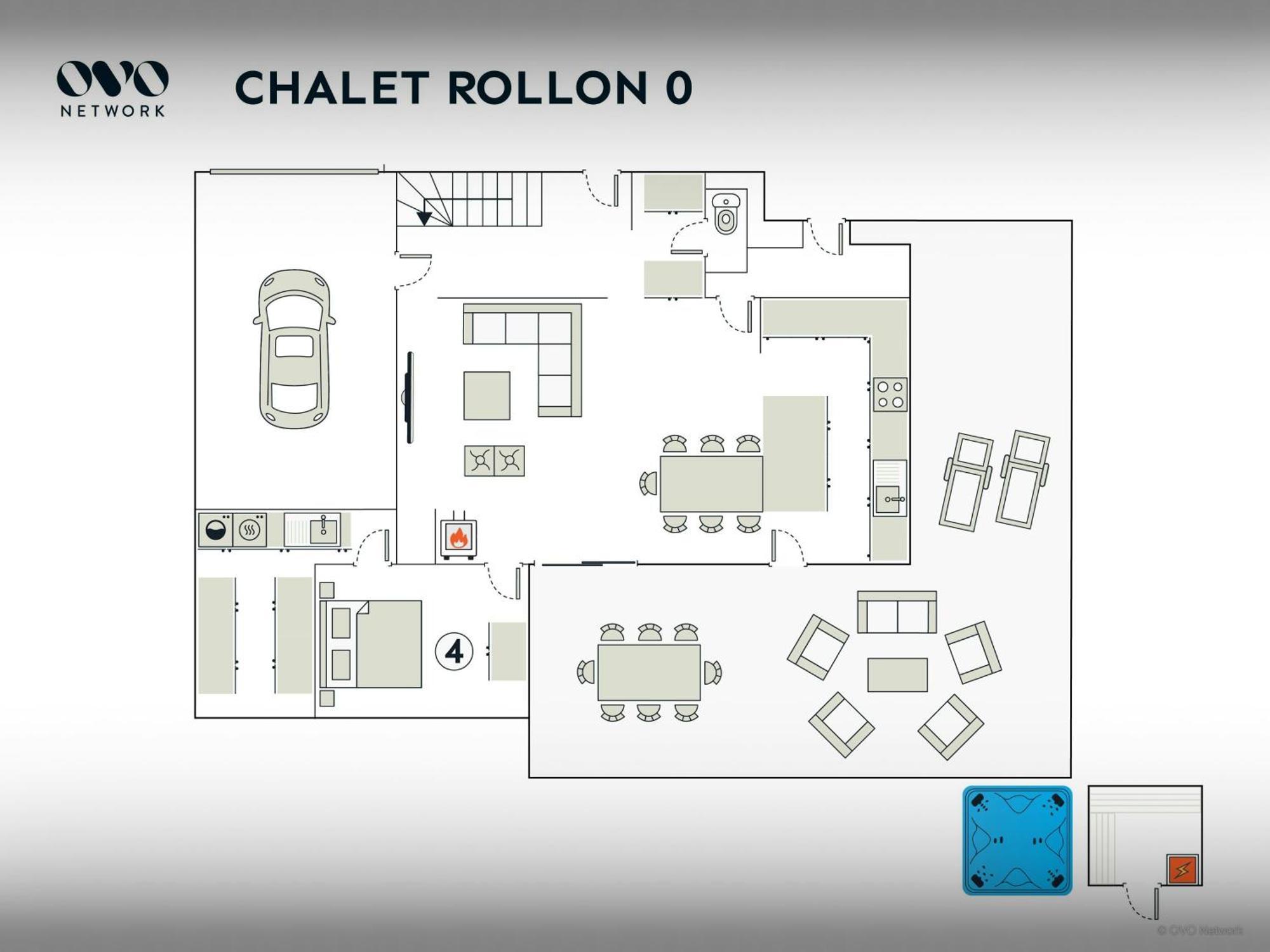 Chalet De Rollon - Ovo Network Thones Luaran gambar